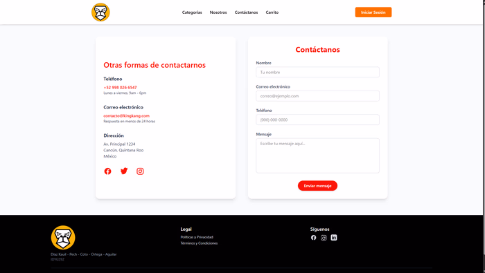 Vetral — Contáctanos