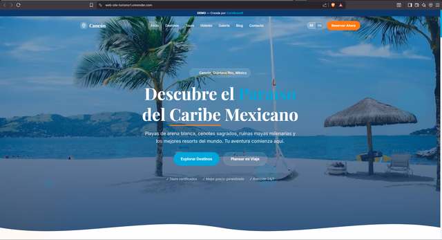 Portal Turismo — Página principal