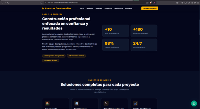 Construx — Nosotros