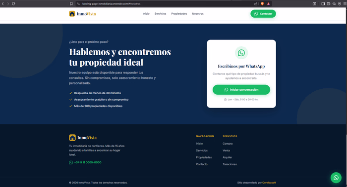 InmoVista — Nosotros