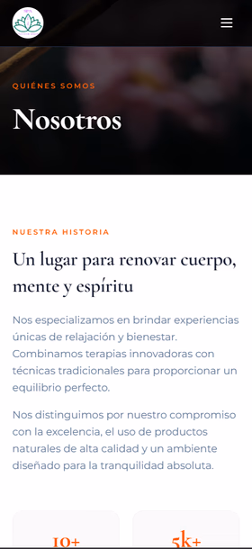 Spa Eliceo móvil — Nosotros